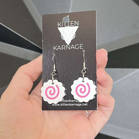 Ramen Fish Cake Noodle Food Snack Foodie Earrings