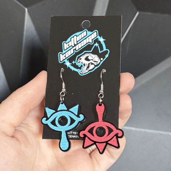 Yiga and Sheikah Link Zelda LoZ Earrings