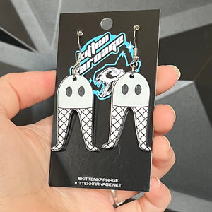 Sexy Fresno Nightcrawler Cryptid Cryptozoology Earrings