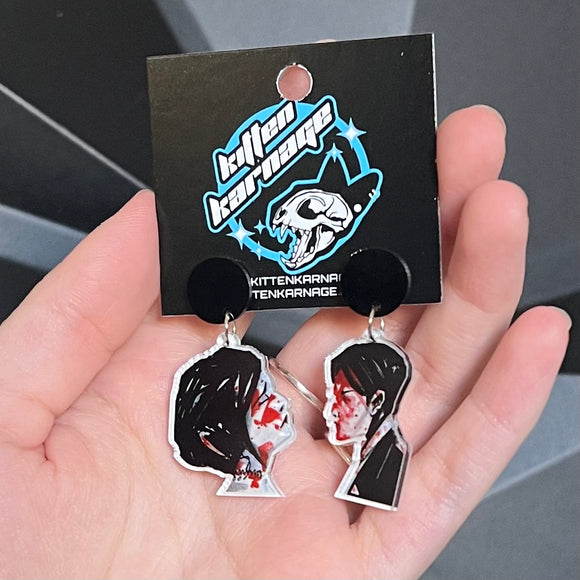 MCR My Chemical Romance Three Cheers Earrings