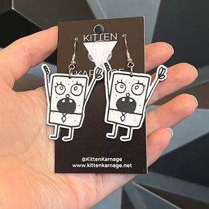 Doodlebob Spongebob Earrings