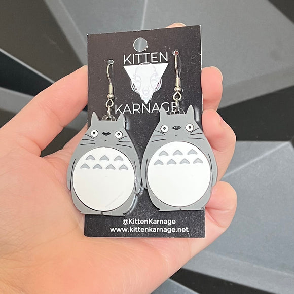 Totoro Ghibli Miyazaki Earrings