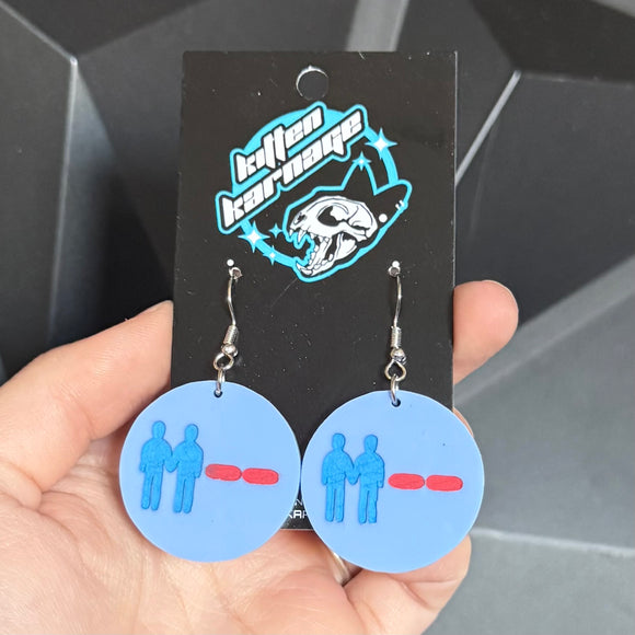 Sims Negative Interaction Earrings
