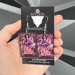 Rocky Horror Picture Show Poster Earrings