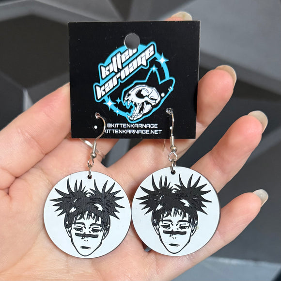 Choso JJK Anime Earrings