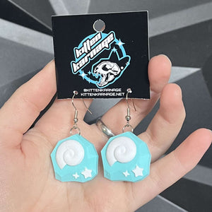 3D Printed Animal Crossing New Horizons Fossil Earrings