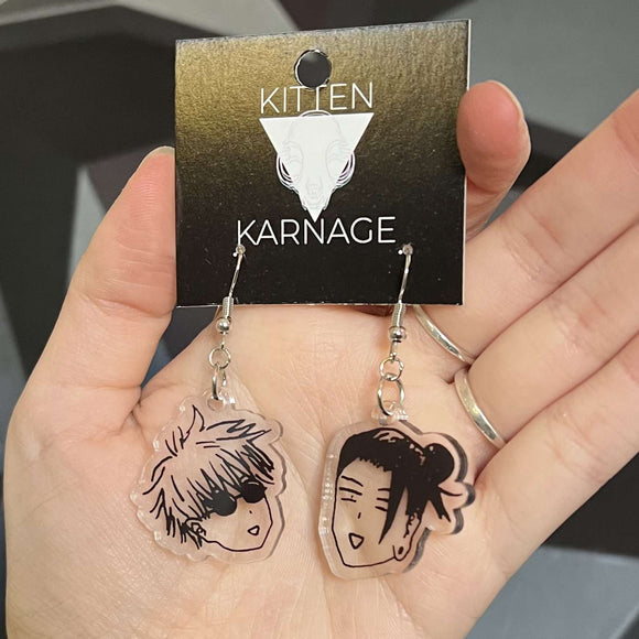 Gojo Geto JJK Jujutsu Kaisen Earrings