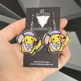 MULTIPLE OPTIONS Pikachu Pokemon Pokeball Earrings